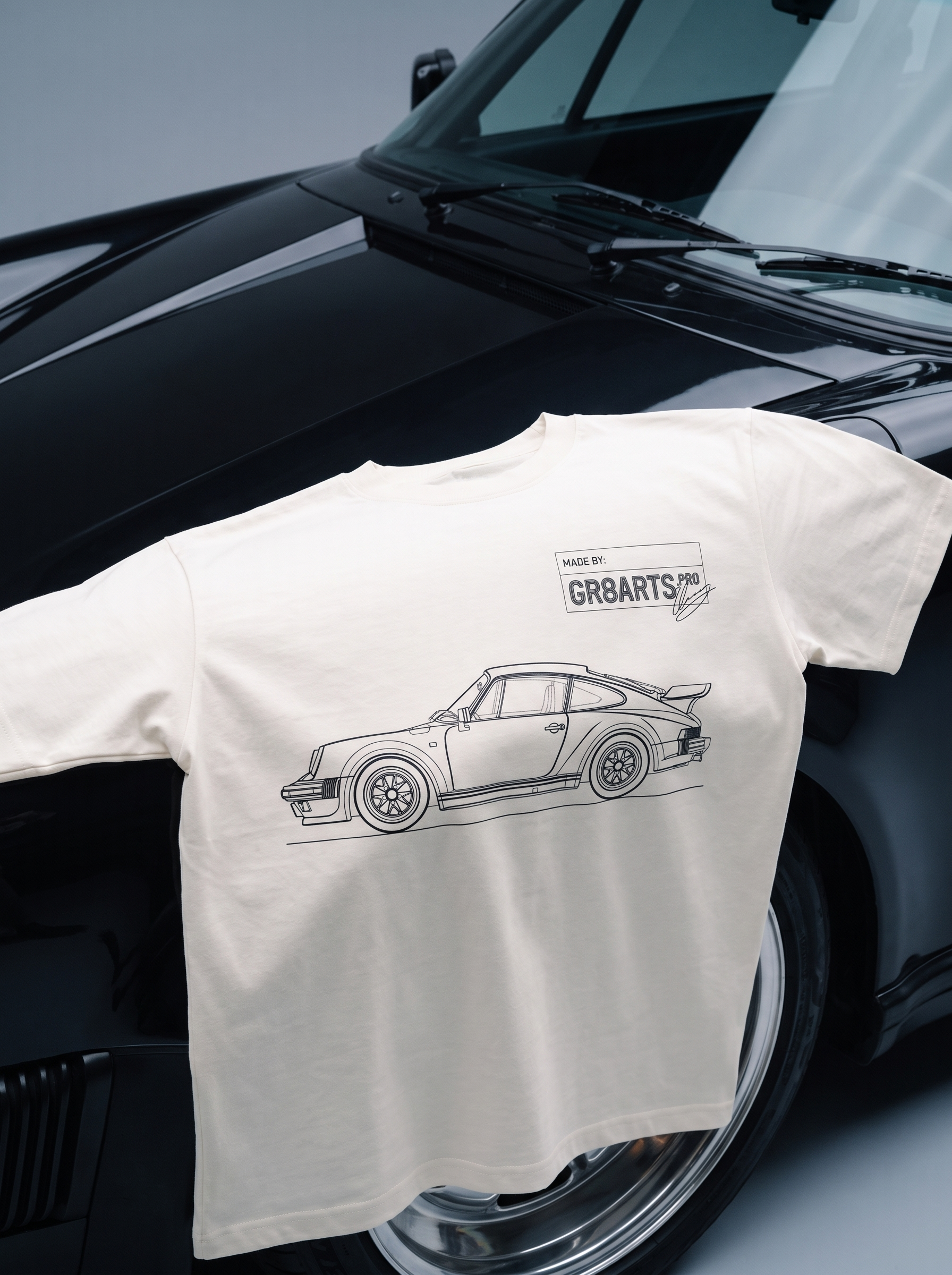 Футболка GR8ARTS — Porsche